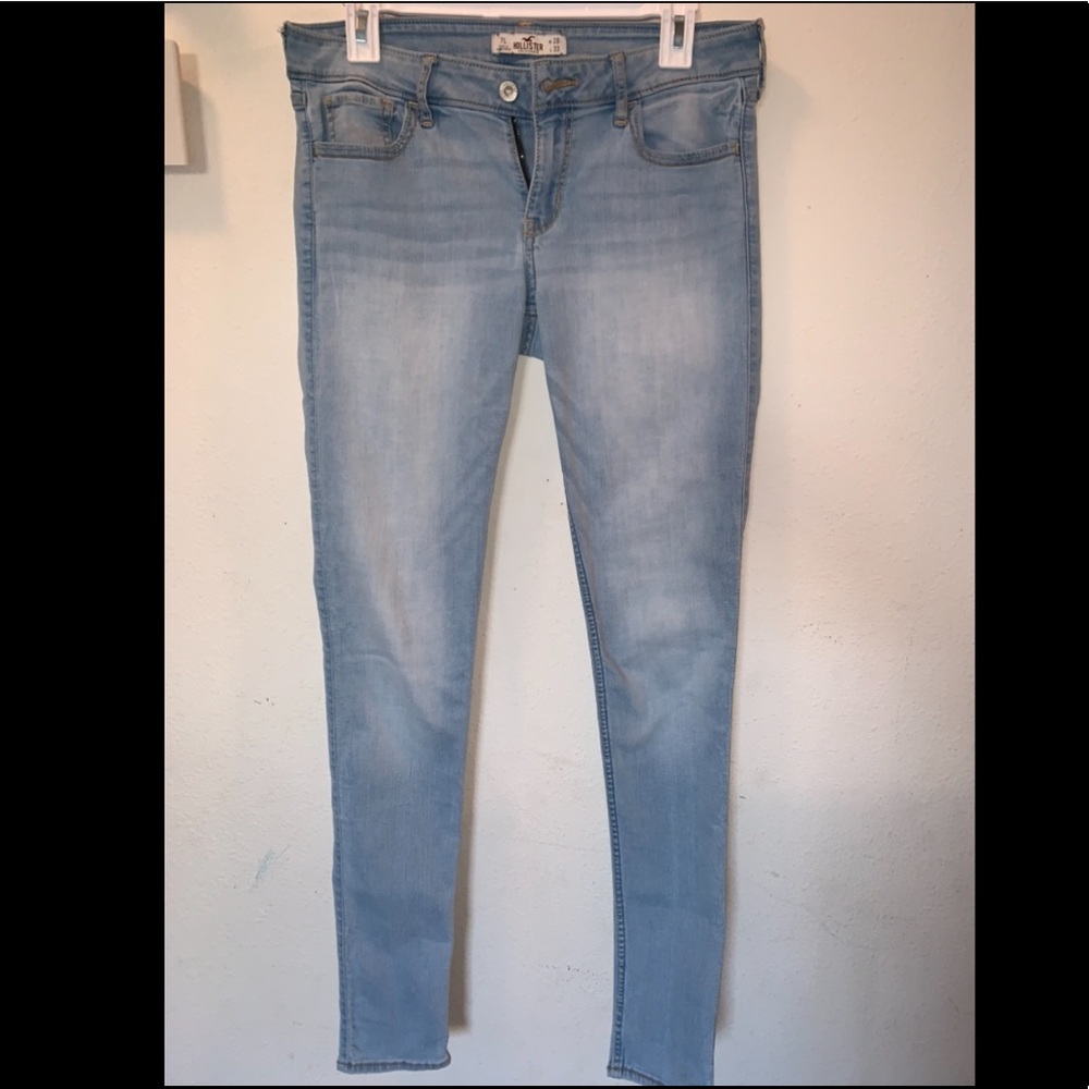Hollister low rise skinny jeans